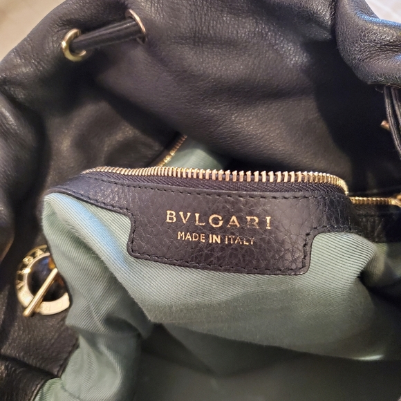 COPY - BVLGARI Black Leather Bonton Tote/… - Picture 3 of 8